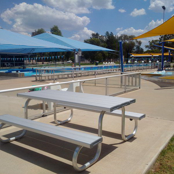 Felton Industry Advanced Park Setting at Forbes Swimming Pool Felton Industry Advanced Park Setting at Forbes Swimming Pool