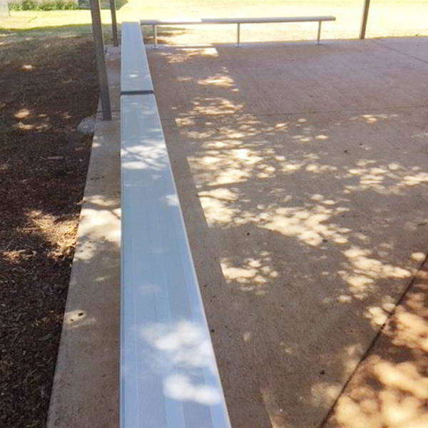 Felton Above Ground Bench Seat at Middle Ridge State School Felton Above Ground Bench Seat at Middle Ridge State School