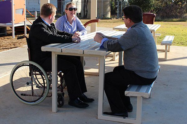 Felton Standard Wheelchair Setting Felton Standard Wheelchair Setting