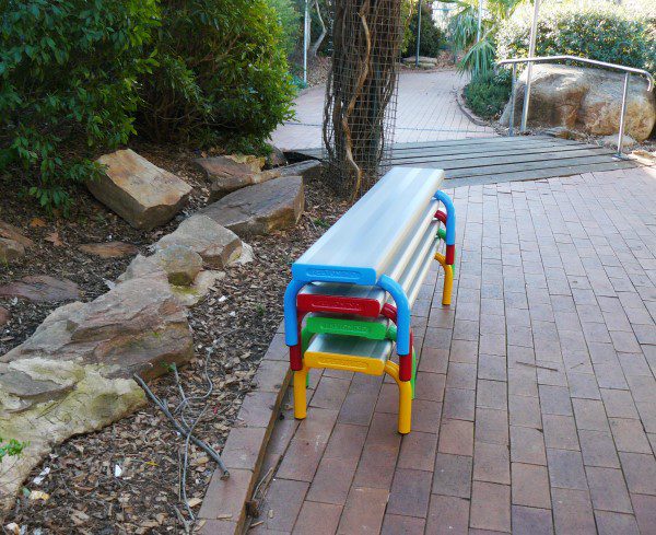 Kids Free Standing Stackable Bench Seat | Felton Industries